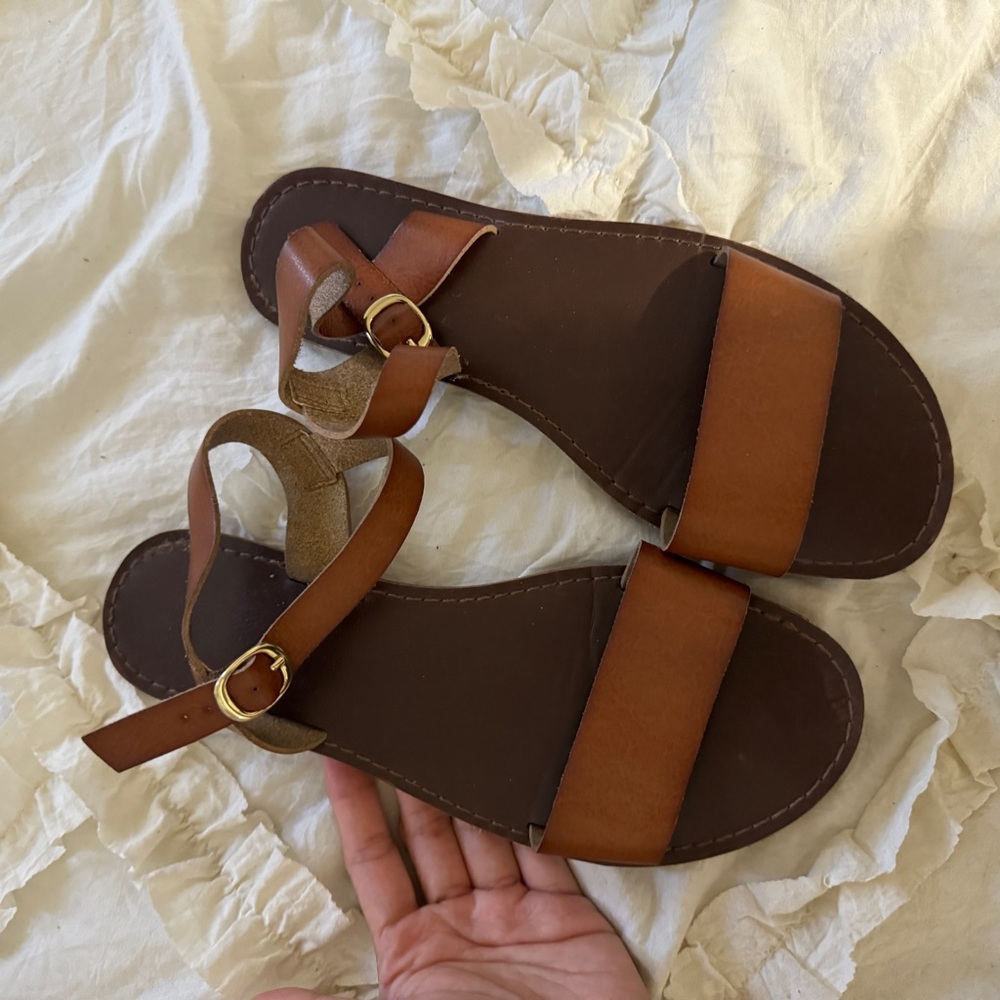 Brown sandals